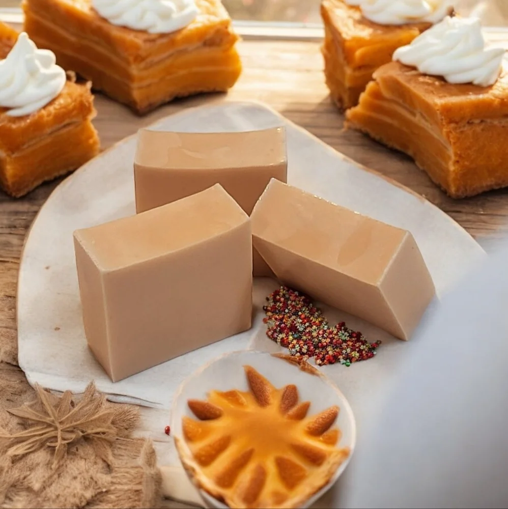 Pumpkin Souffle Donkey Milk Luxury Hydrating Body Soap Bar 1 Bar